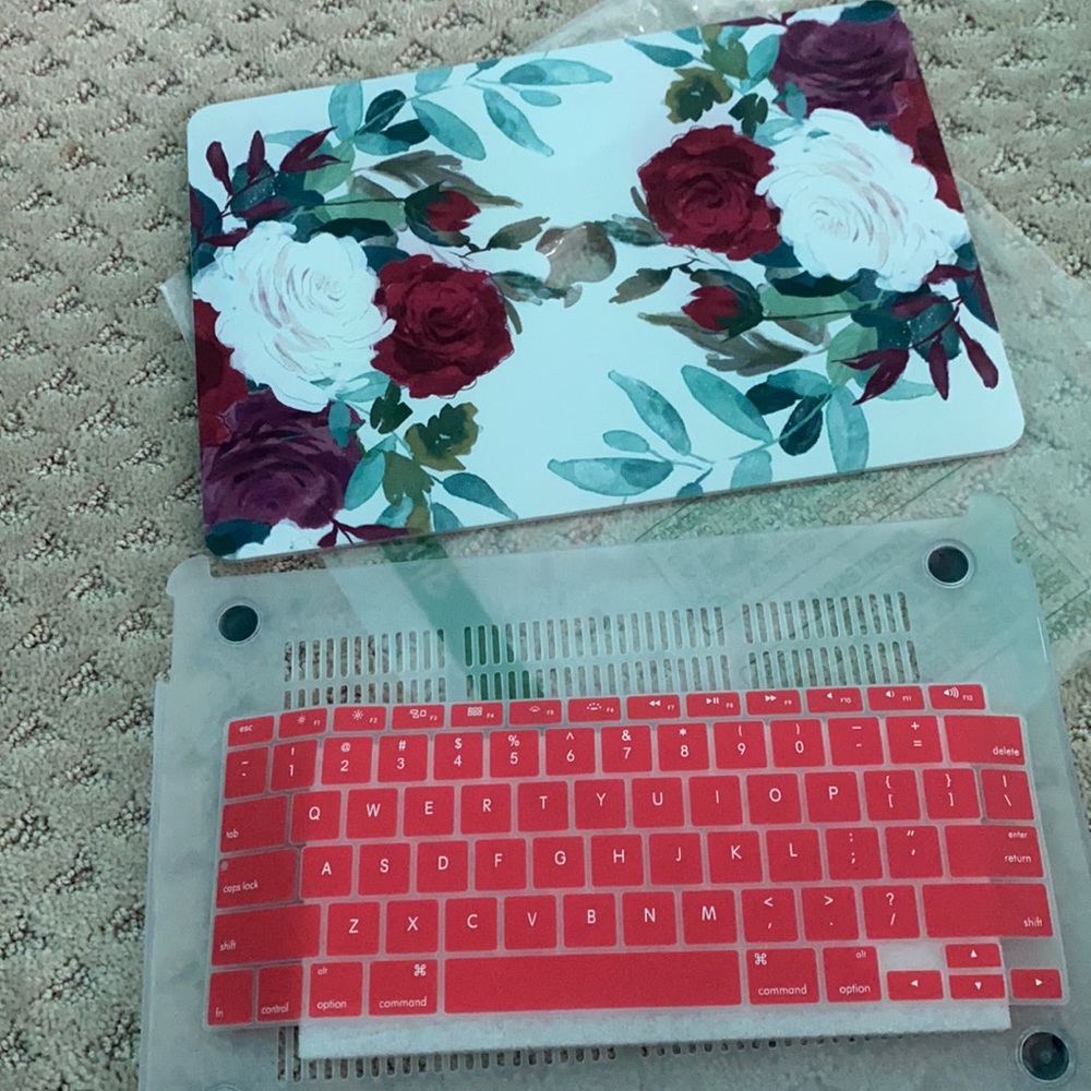 MacBook 12inch hard shell case with silicone cover
